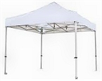 Pop up Aluminium Gazebo complete with roof and four sides