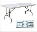 Solid / non folding table - trestle table